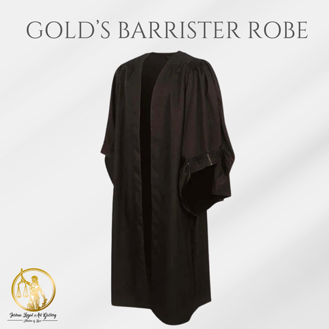 Gold's Barrister Robe | Ready Stock