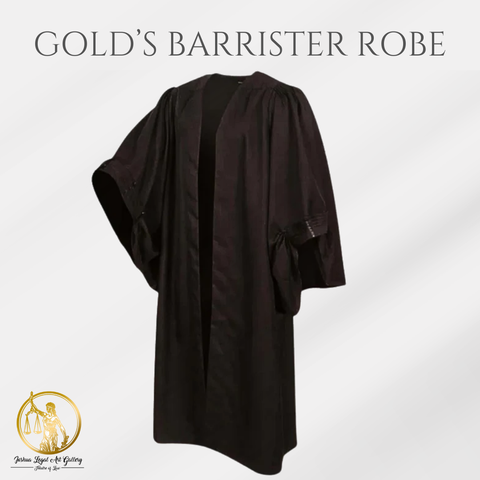 Gold's Barrister Robe | Ready Stock