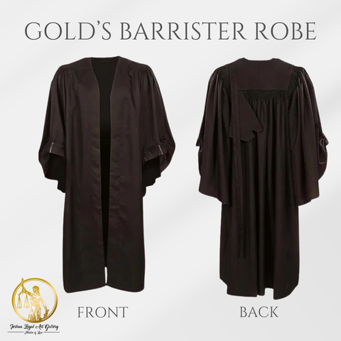 Gold's Barrister Robe | Ready Stock