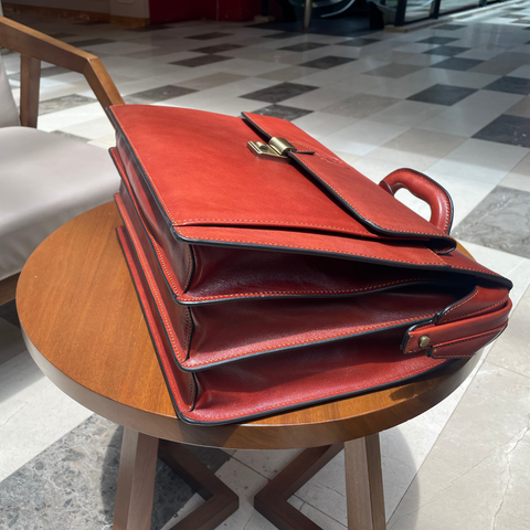 Coleman's Briefcase, Pure Leather