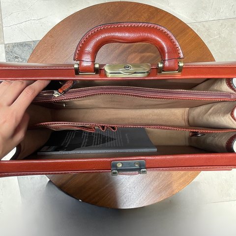 Coleman's Briefcase, Pure Leather