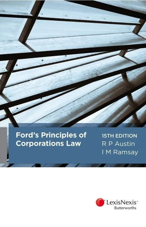 Ford's Principles of Corporations Law, 15th Edition