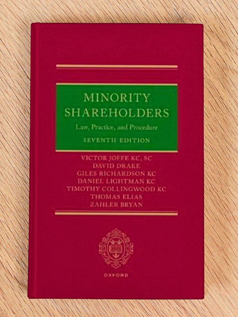 Minority Shareholders: Law, Practice and Procedure 7th Ed | 2024