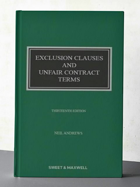 Exclusion Clauses and Unfair Contract Terms, 13th ed | 2022