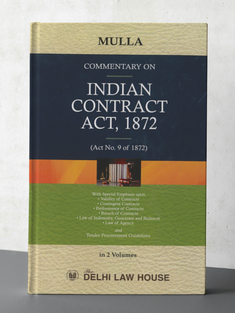 Mullas : The Indian Contract Act, 1872 And Tenders