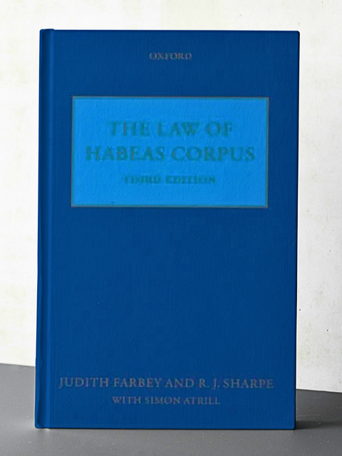 The Law of Habeas Corpus, 3rd Edition