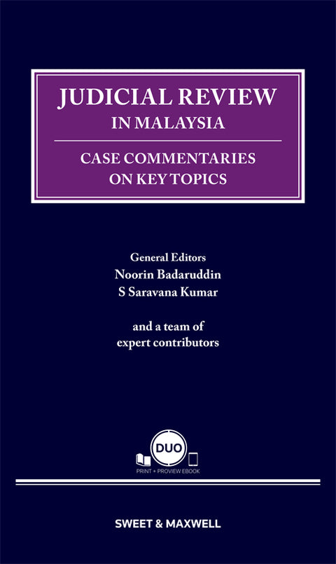 Judicial Review In Malaysia: Case Commentaries On Key Topics | 2024