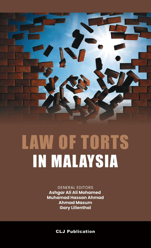 Law of Torts in Malaysia (CLJ) | 2024