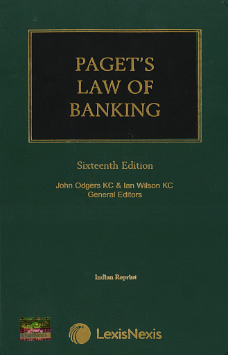 Paget's Law of Banking, 16th Edition (Indian Reprint) by John Odgers KC | 2024