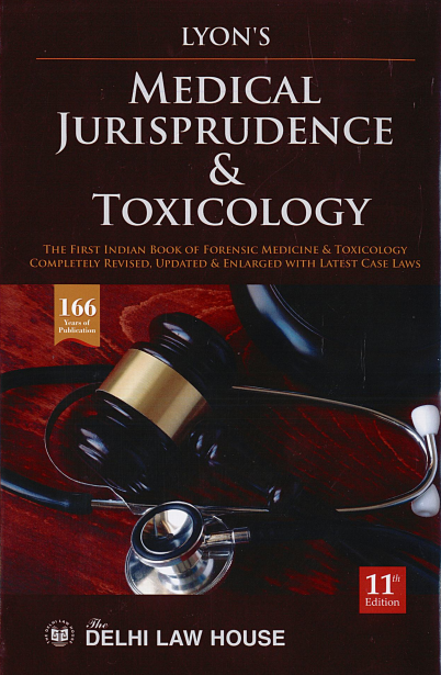 Lyons Medical Jurisprudence & Toxicology, 11th Ed