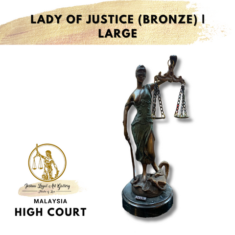 Lady of Justice (Bronze) | Large