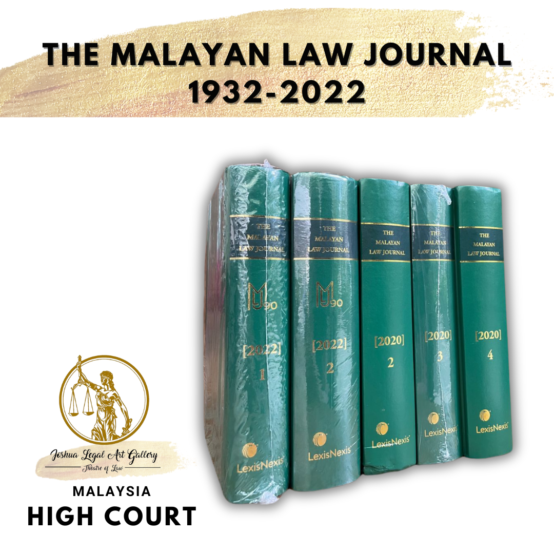 The Malayan Law Journal 1932-2022 – Law Books Malaysia | Joshua Legal ...