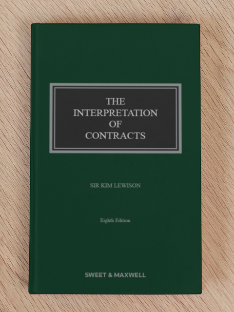The Interpretation of Contracts, 8th Ed | 2023
