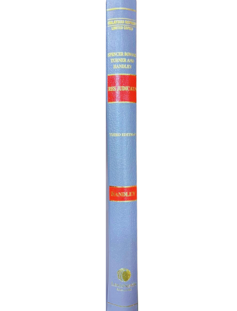 Spencer Bower, Turner and Handley : Res Judicata, 3rd Edition