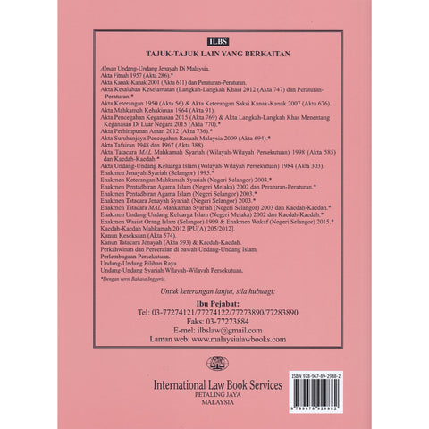 Enakmen Undang-Undang Keluarga Islam (Negeri Selangor) 2003 Dan Kaedah-Kaedah [Hingga 10hb Februari 2023]