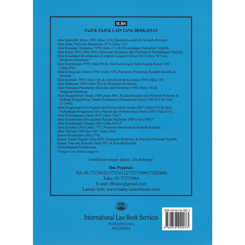 Akta Kualiti Alam Sekeliling 1974 (Akta 127), Peraturan-Peraturan, Kaedah-Kaedah & Perintah (Hingga 10hb November 2021)