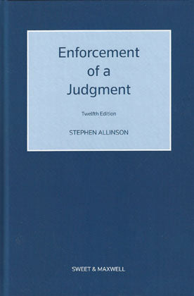 Enforcement of a Judgment 12th ed