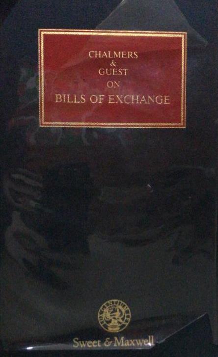 Chalmers and Gueast on Bill of Exchange, 14th Edition freeshipping - Joshua Legal Art Gallery - Professional Law Books