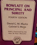 Rowlatt On Principle And Surety (Fourth Edition) freeshipping - Joshua Legal Art Gallery - Professional Law Books