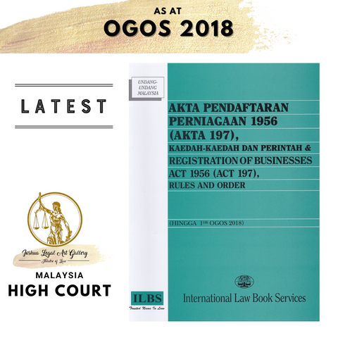 Akta Pendaftaran Perniagaan 1956 (Akta 197), Kaedah-Kaedah Dan Perintah [Hingga 1hb Ogos 2018]