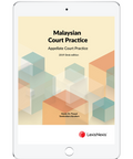 Malaysian Court Practice, 2019 Desk Edition, Appellate Court Practice  (E-book) freeshipping - Joshua Legal Art Gallery - Professional Law Books